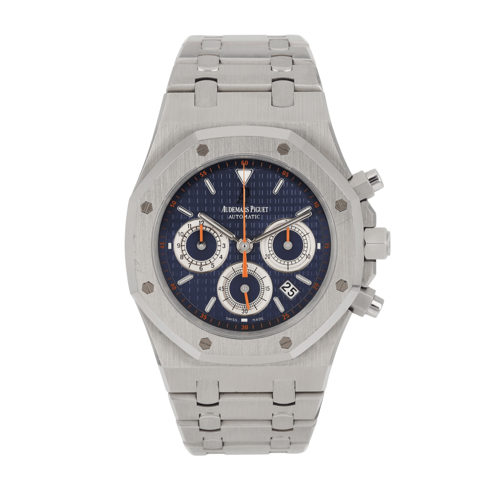 7ba7f4aa433d1efb08a1f6a918da650c.png Royal Oak Chronograph Steel Blue Panda Dial 39mm - Image 1