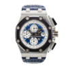 Royal Oak Offshore "Barrichello II" Platinum Blue Dial 42mm