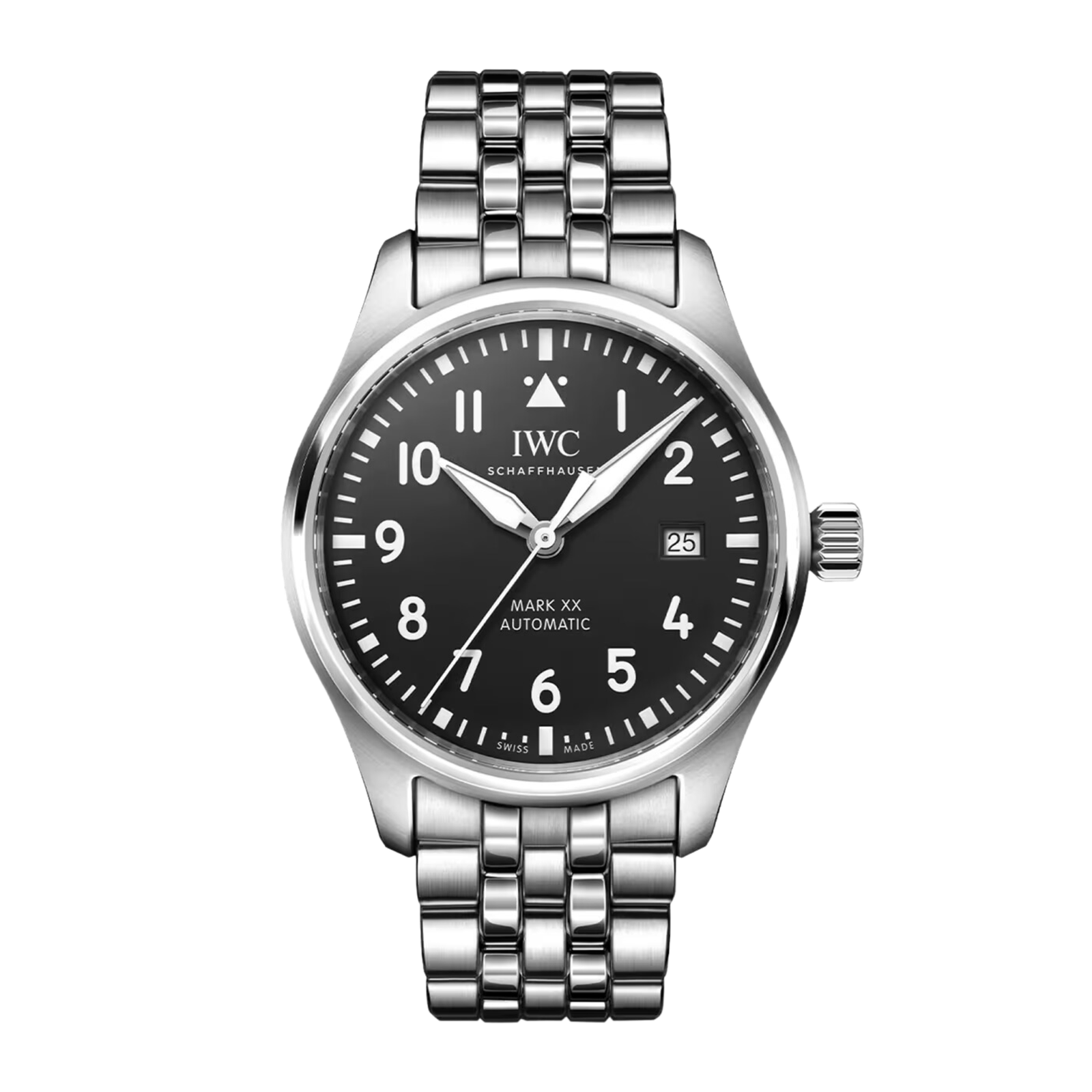 7d1c0e03cc66d57adc42e8d0deb3a2a1.png Pilot Mark XX Steel Black Dial 40mm - Image 1