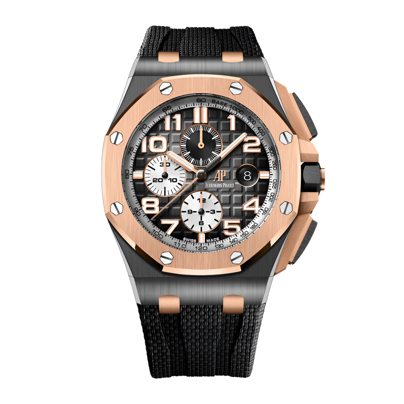 813d63036b8d3aafb74f3ba6e0c19b27.png Royal Oak Offshore Ceramic Grey Dial 44mm - Image 1