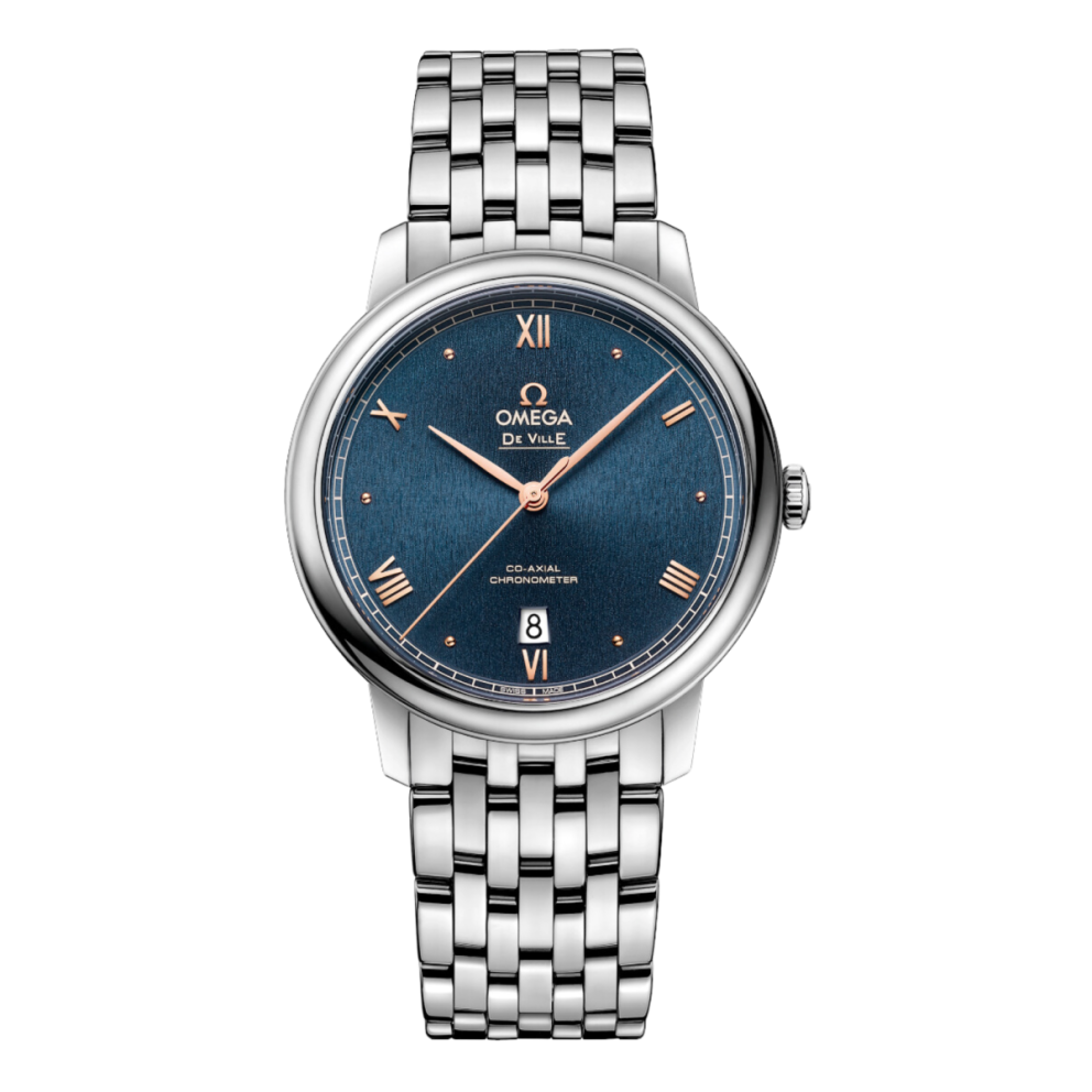 855c261eeee9bdb1d1f35372972a2c4c.webp De Ville Prestige Steel Blue Dial 39mm - Image 1