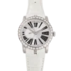 Excalibur White Gold Diamond Silver Dial 42mm