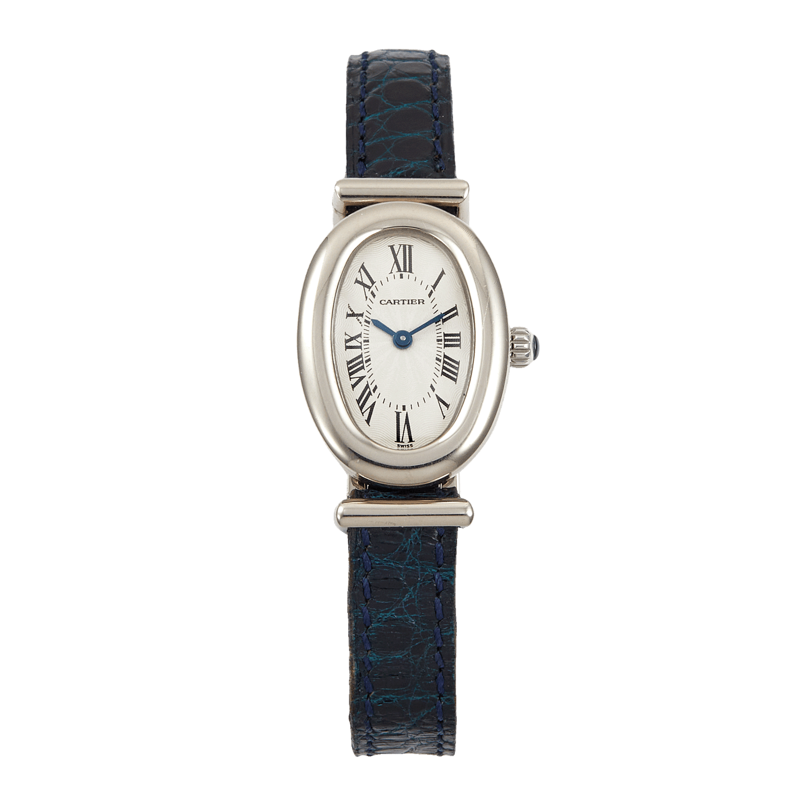 86ddd975bcee616ac712c45fa258c8e2.png Baignoire de Cartier Baignoire Bi-Plan White Gold White Dial 29mm - Image 1