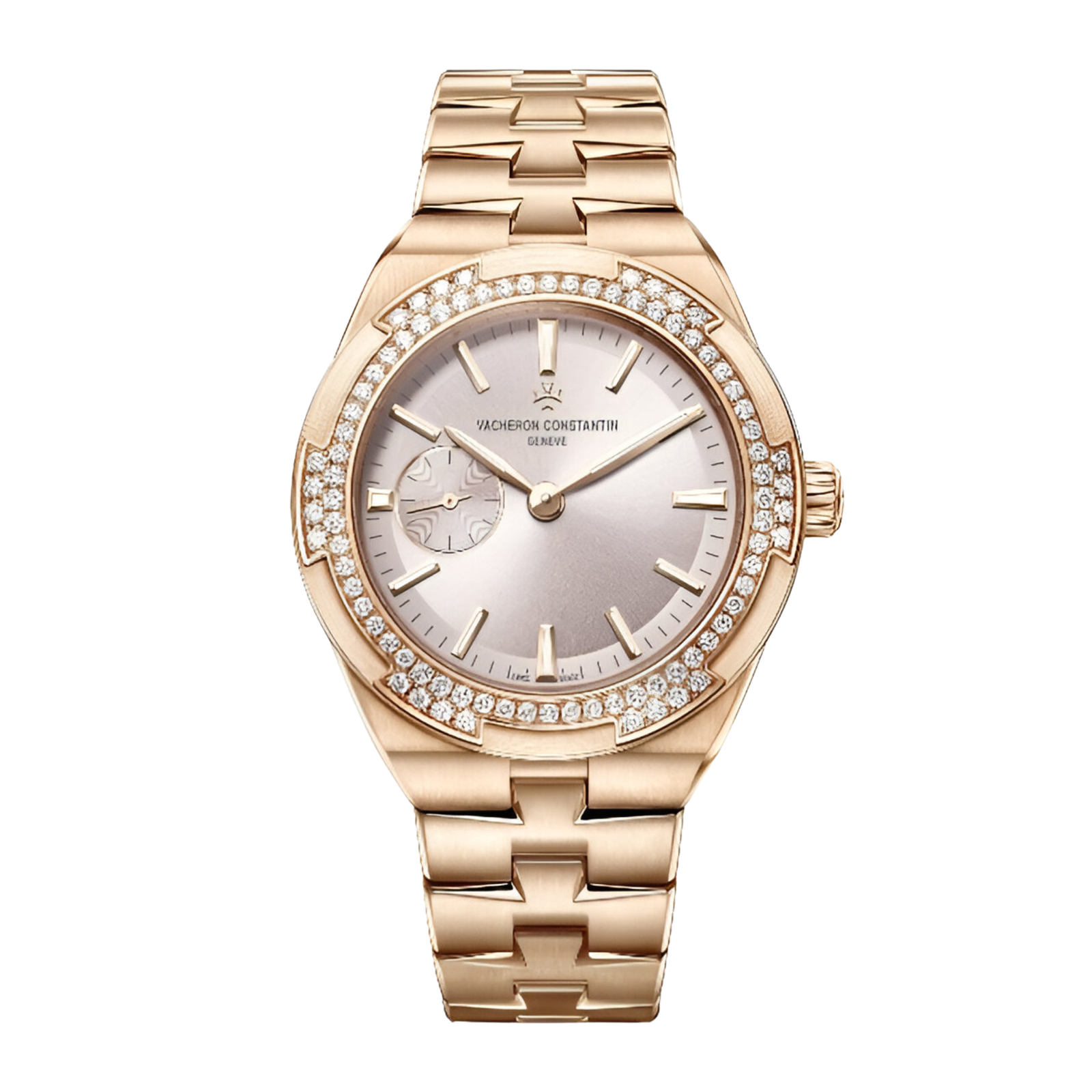 8752307acfa4617de972ae59d0586dbd.png Overseas Small Seconds Rose Gold Pink Dial 37mm - Image 1