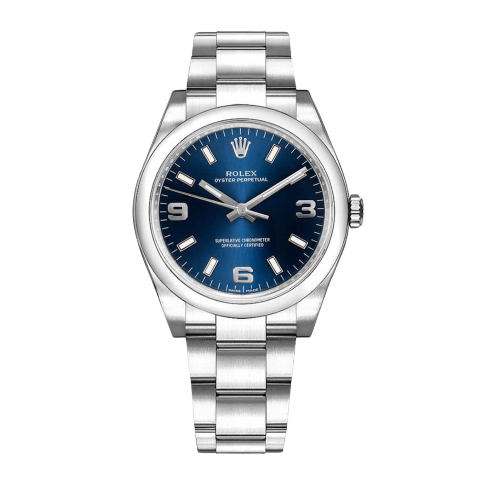 89addc0e720c96dd18b0b78aaf465df1.png Oyster Perpetual Steel Blue Dial 34mm - Image 1