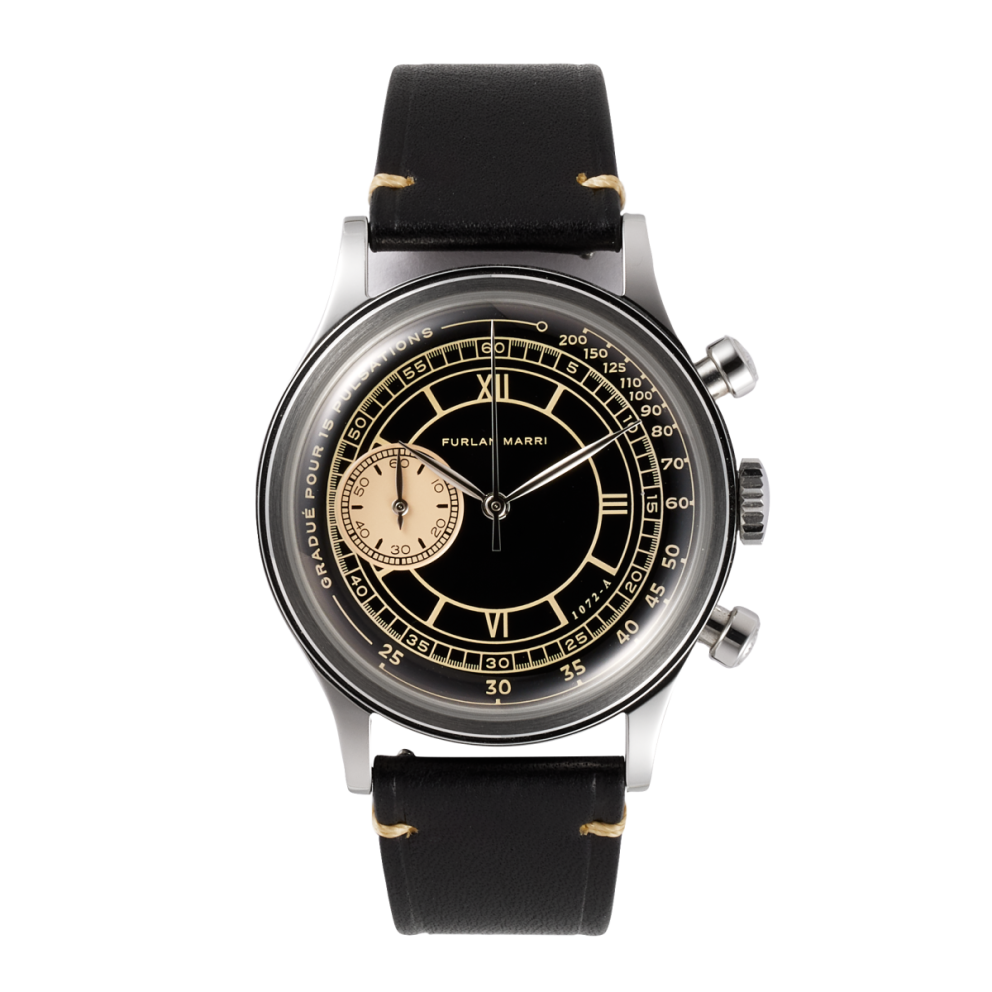 8b2815c3f050fd77c168064a9e9a58dd.webp Chronograph Furlan Marri Steel "Nero Sabbia" 38mm - Image 1