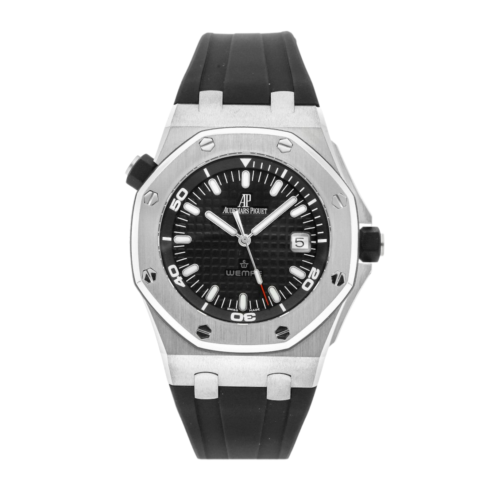 8b80a203cf1f1794c54fa7af64b0ba34.png Royal Oak Offshore "Scuba Wempe" Steel Dial 42mm - Image 1