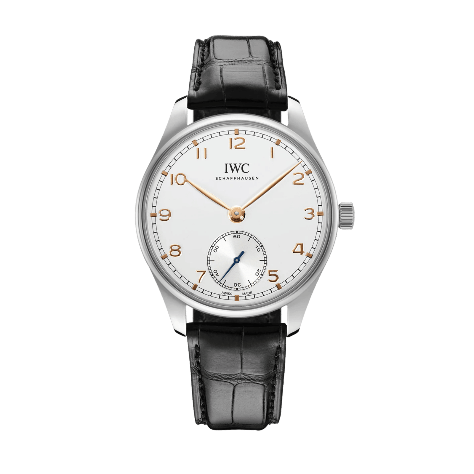 8eb182f29b305c4203a194ce39dfdca6.png Portugieser Automatic Steel Silver Dial 40mm - Image 1