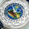 Complications World Time White Gold Cloisonne Enamel Europe Asia Map Double Sealed 39mm - Image 2