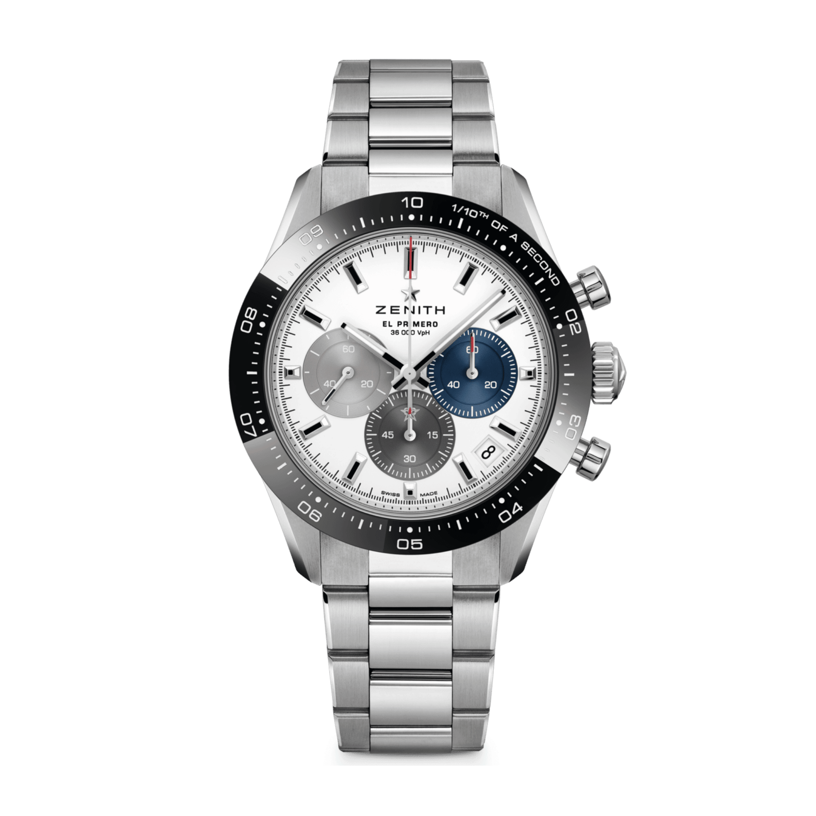 928ec3d8f0271e74b936bc95cf37d902.png Chronomaster Sport Steel White Dial 41mm - Image 1