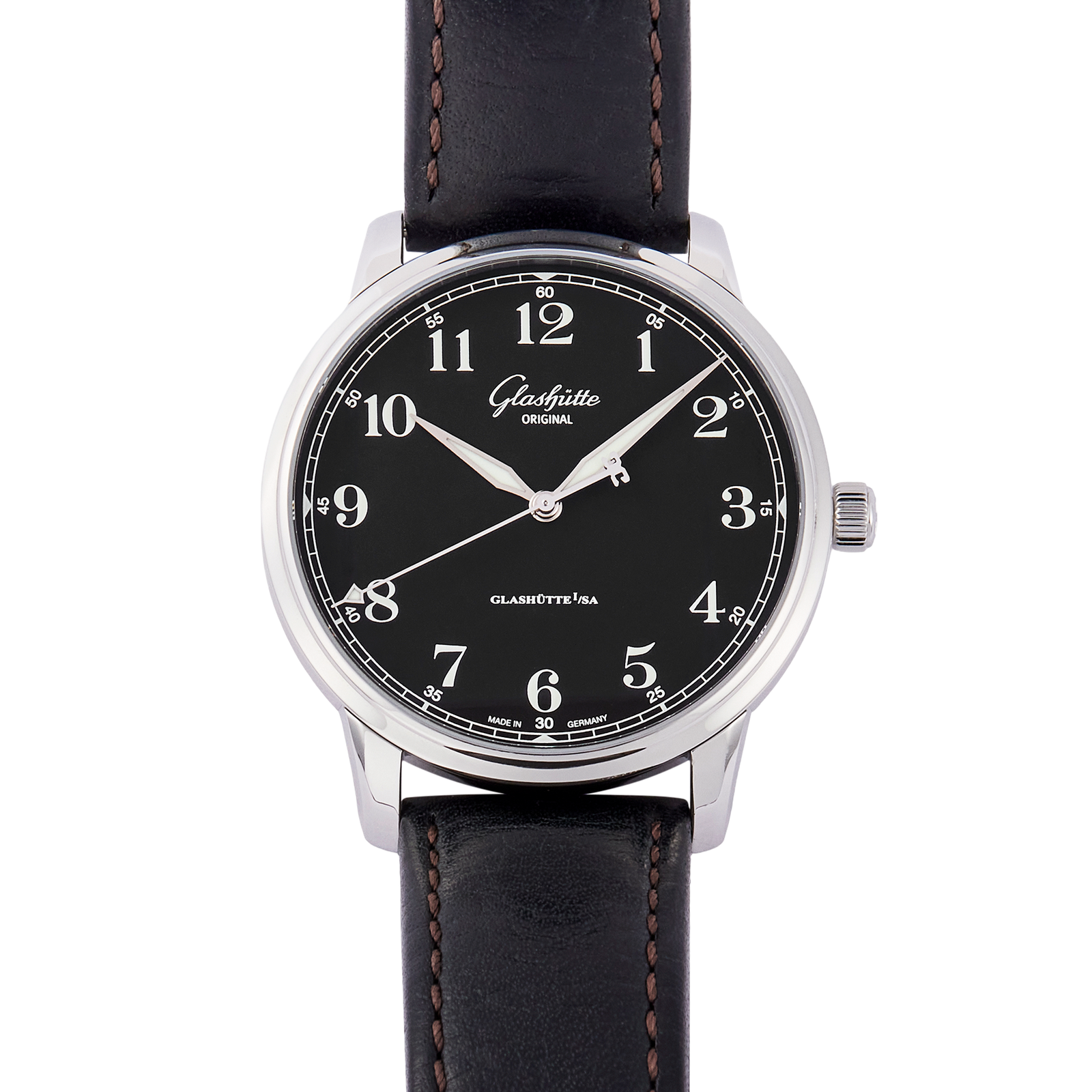 98274301451a17fbb2eb71f0330d9ac5.png Senator Excellence Steel Black Dial 40mm - Image 1