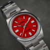 Oyster Perpetual Steel Red Dial 41mm - Image 4