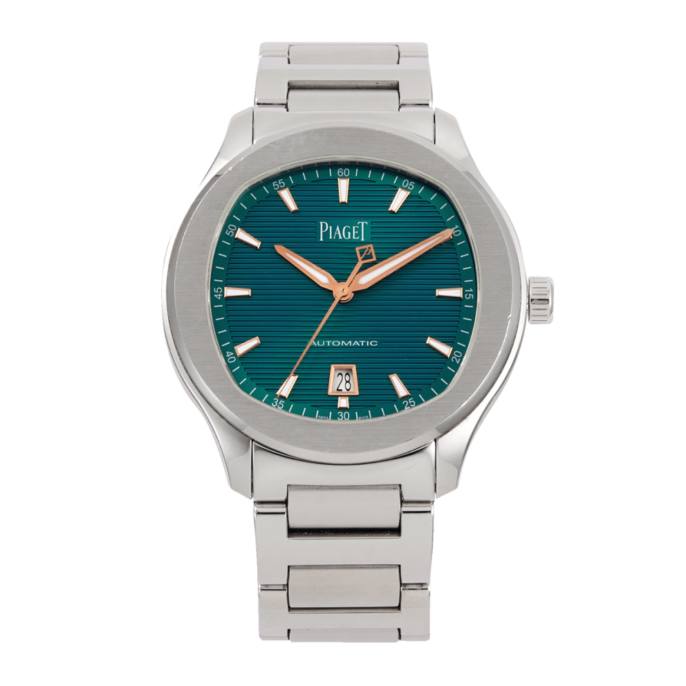 9c53894366afbf099ced5d19cc513649.webp Polo Date Steel Green Dial 42mm - Image 1