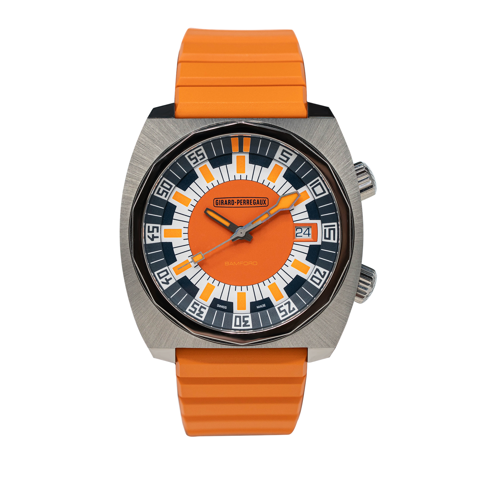 9cb234db14a54a07b7c6699c15731931.png Deep Diver Limited Edition Titanium Orange Dial 40mm - Image 1