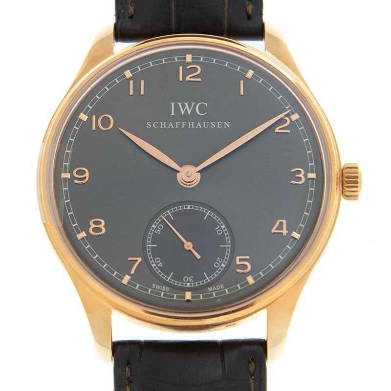 9d13a14be0e506627b3b583a4a474ac1.jpg Portugieser Rose Gold Grey Dial 44mm - Image 1