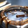 Constellation My Choice Rose Gold & Steel Diamond Blue Dial 22mm - Image 4