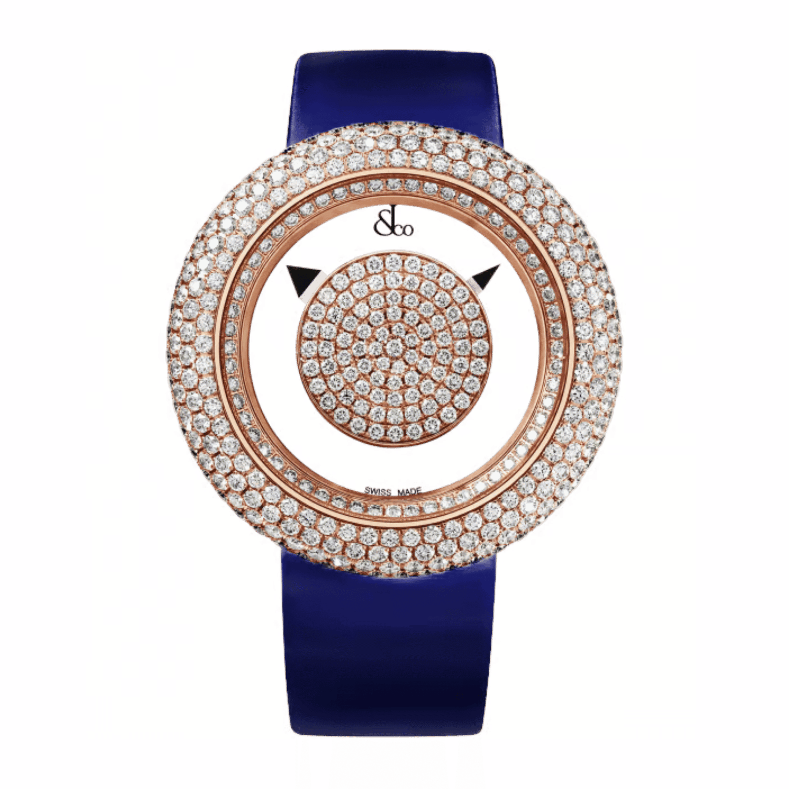 9dc0f01ed53b5662bf0fb7938fcdb8f7.png Brilliant Rose Gold Diamond Pave Dial 44mm - Image 1