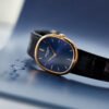 Vintage Ellipse Yellow Gold Blue Dial 27mm - Image 2