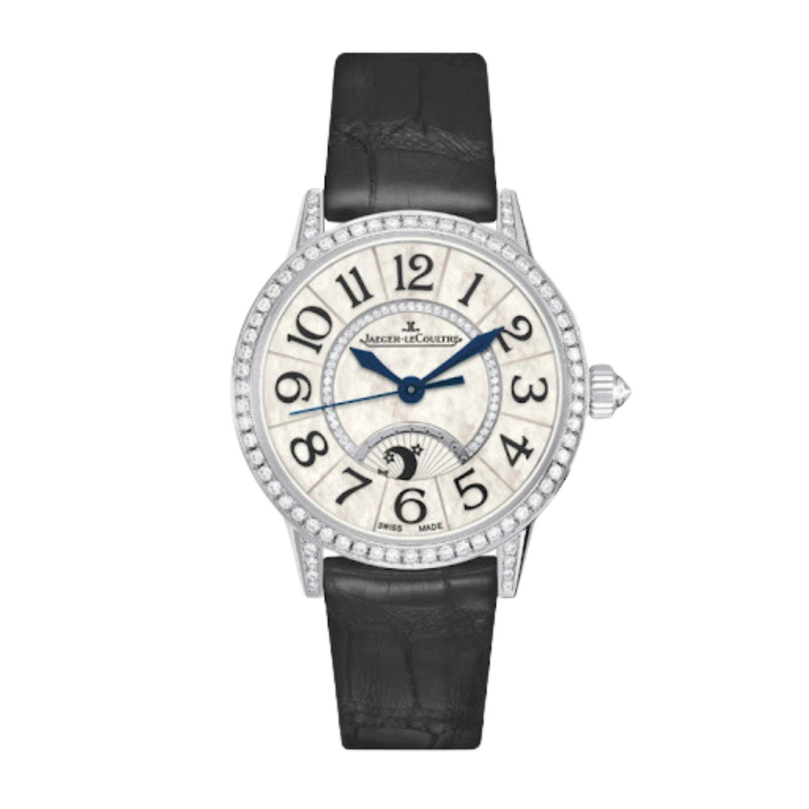 9f85d352559ea0468f65378bb502483f.png Rendez Vous Steel Diamond White Dial 29mm - Image 1