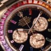 Daytona Rose Gold Rainbow Black Dial 40mm - Image 4