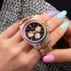 Daytona Rose Gold Rainbow Black Dial 40mm - Image 2