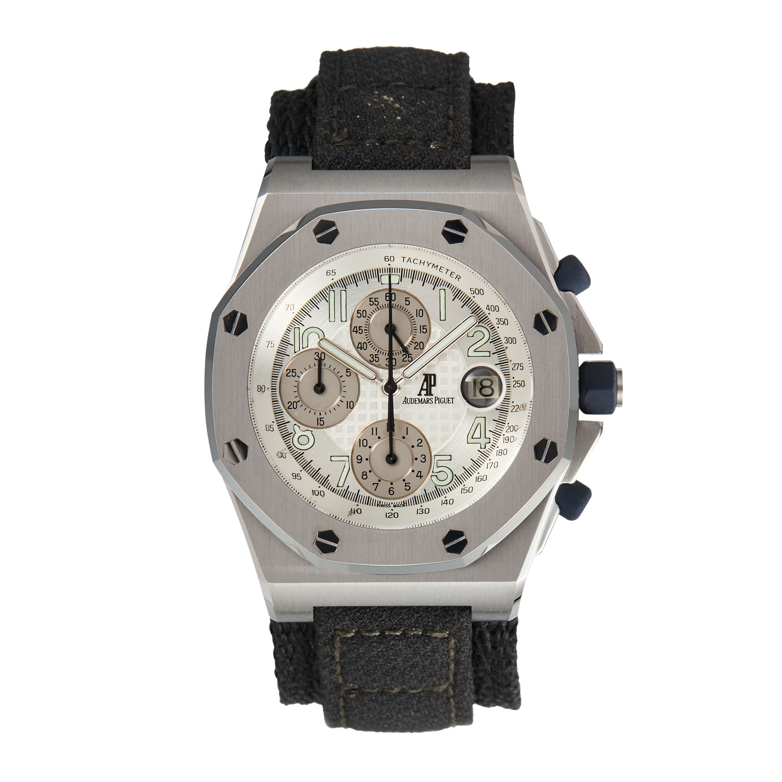 W00849_AP_0_001_42412acbd2.png Royal Oak Offshore Chronograph Steel Silver Dial 42mm - Image 1