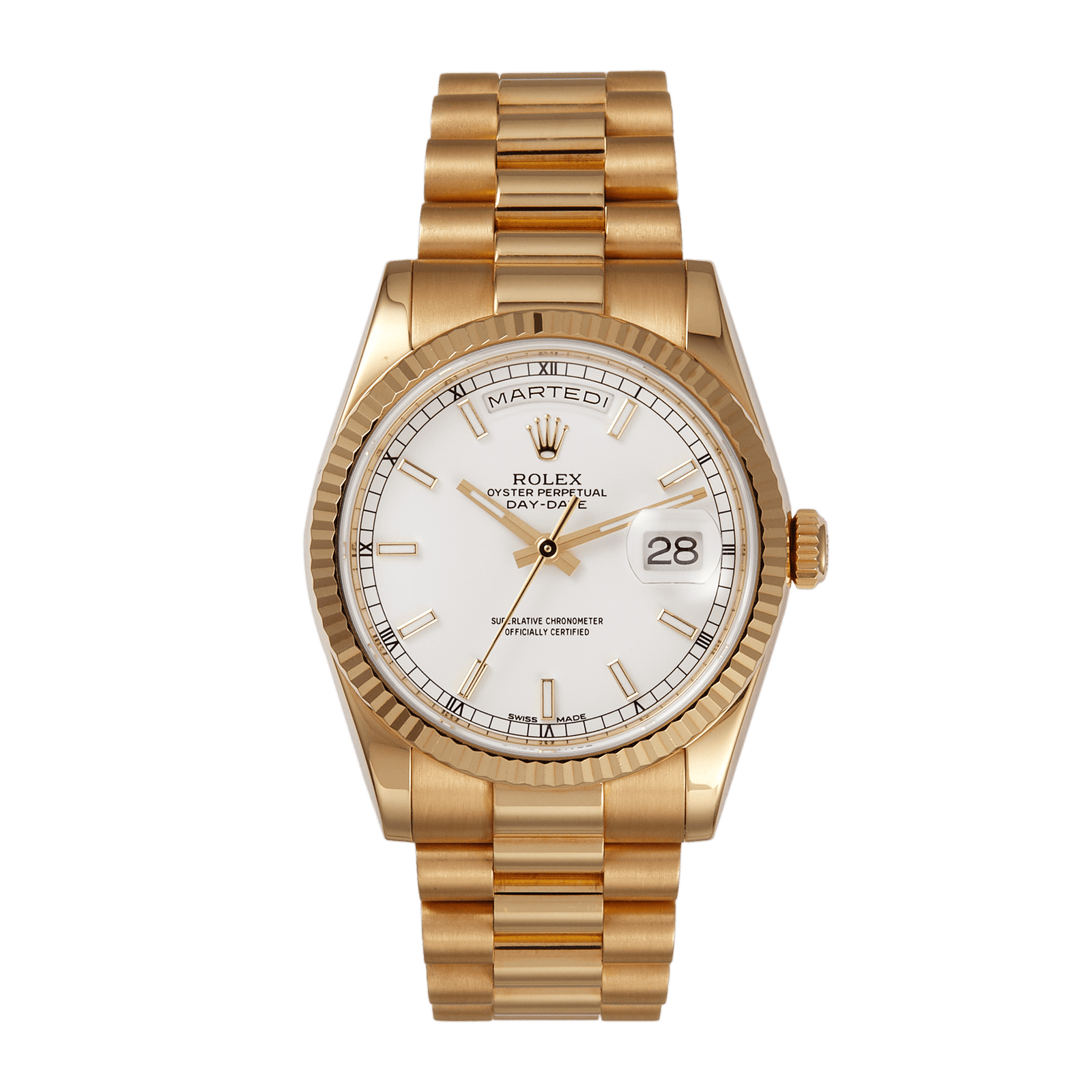 W00876_RLX_01_0fcda4e058.png Day-Date Yellow Gold Ivory White Dial 36mm - Image 1