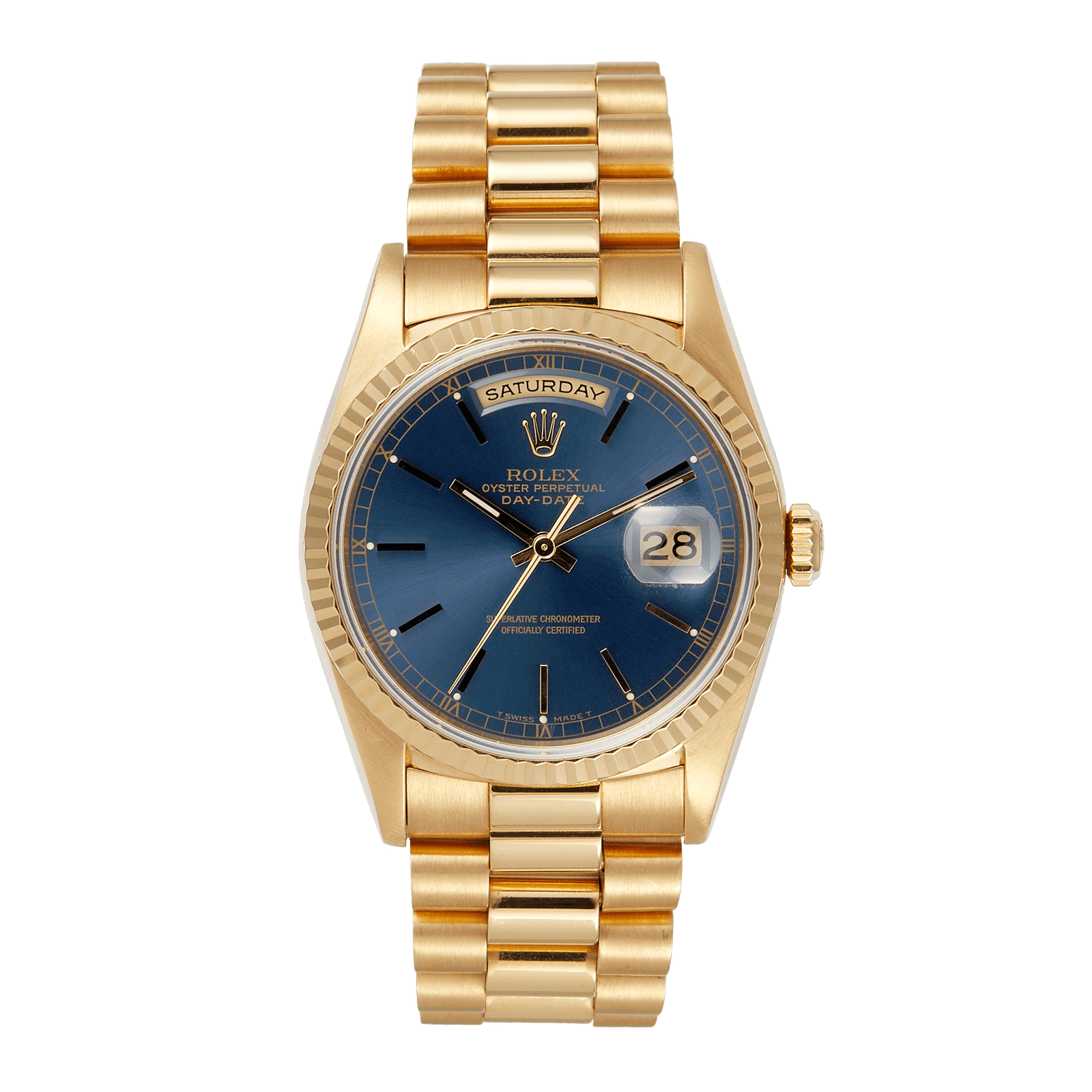 W00877_RLX_01_cf0b67c184.png Day-Date W Series Yellow Gold Blue Dial 36mm - Image 1