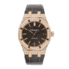 Royal Oak Selfwinding Rose Gold Diamond Grey Dial 37mm