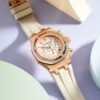 Royal Oak Offshore Lady Rose Gold Rainbow Pink Dial 37mm - Image 2