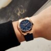 Overseas Ultra-Thin Perpetual Calendar Rose Gold Blue Dial 41mm - Image 4