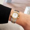 Nautilus Yellow Gold & Steel White Dial 37mm - Image 7