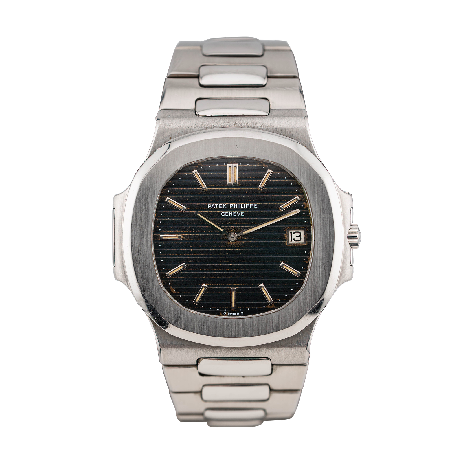 a248c66baa8076354b10270663c4a80b.png Nautilus Jumbo Steel Blue Dial 40mm - Image 1