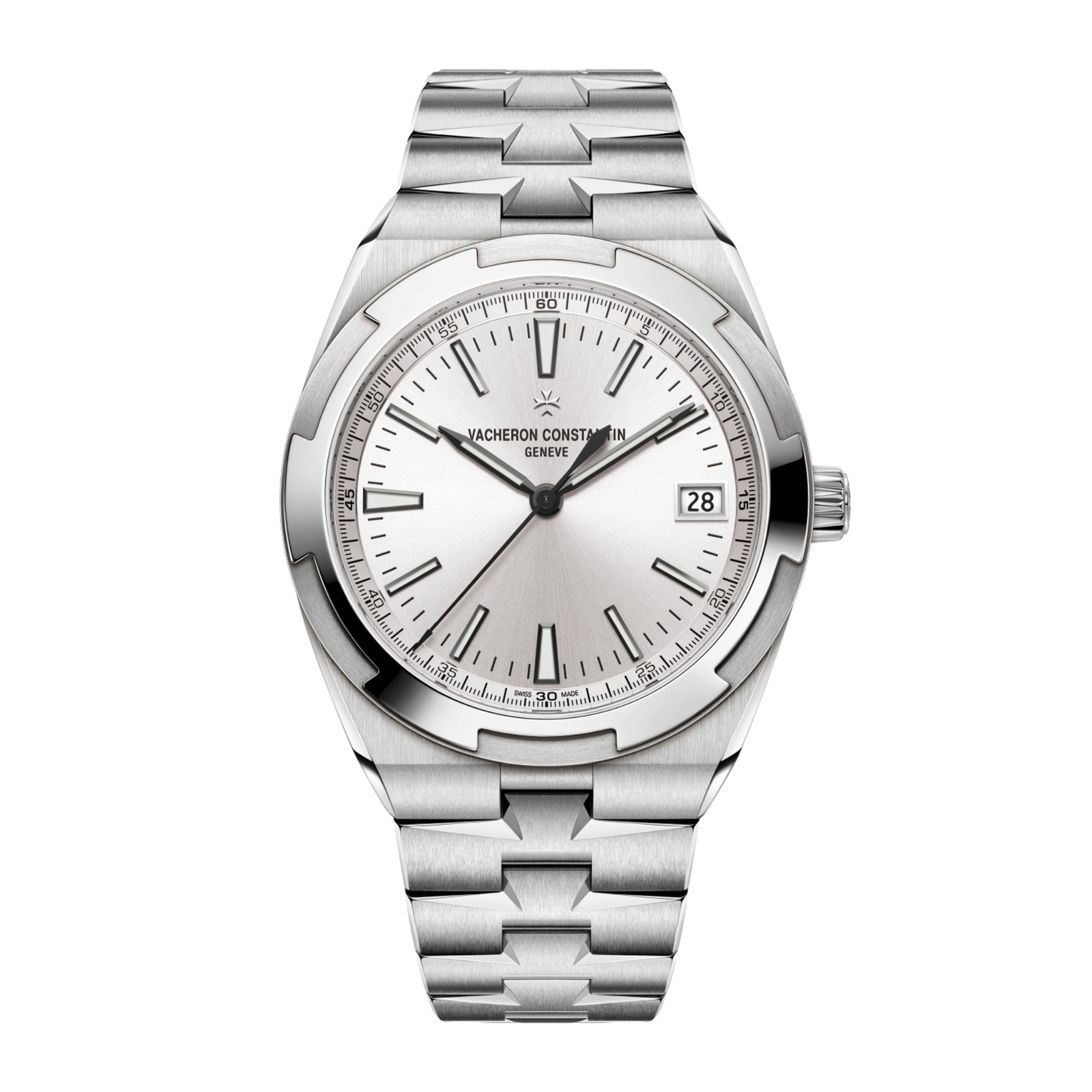 a42c820d7f2374027d87c86de8b8f077.png Overseas Date Steel Silver Dial 41mm - Image 1