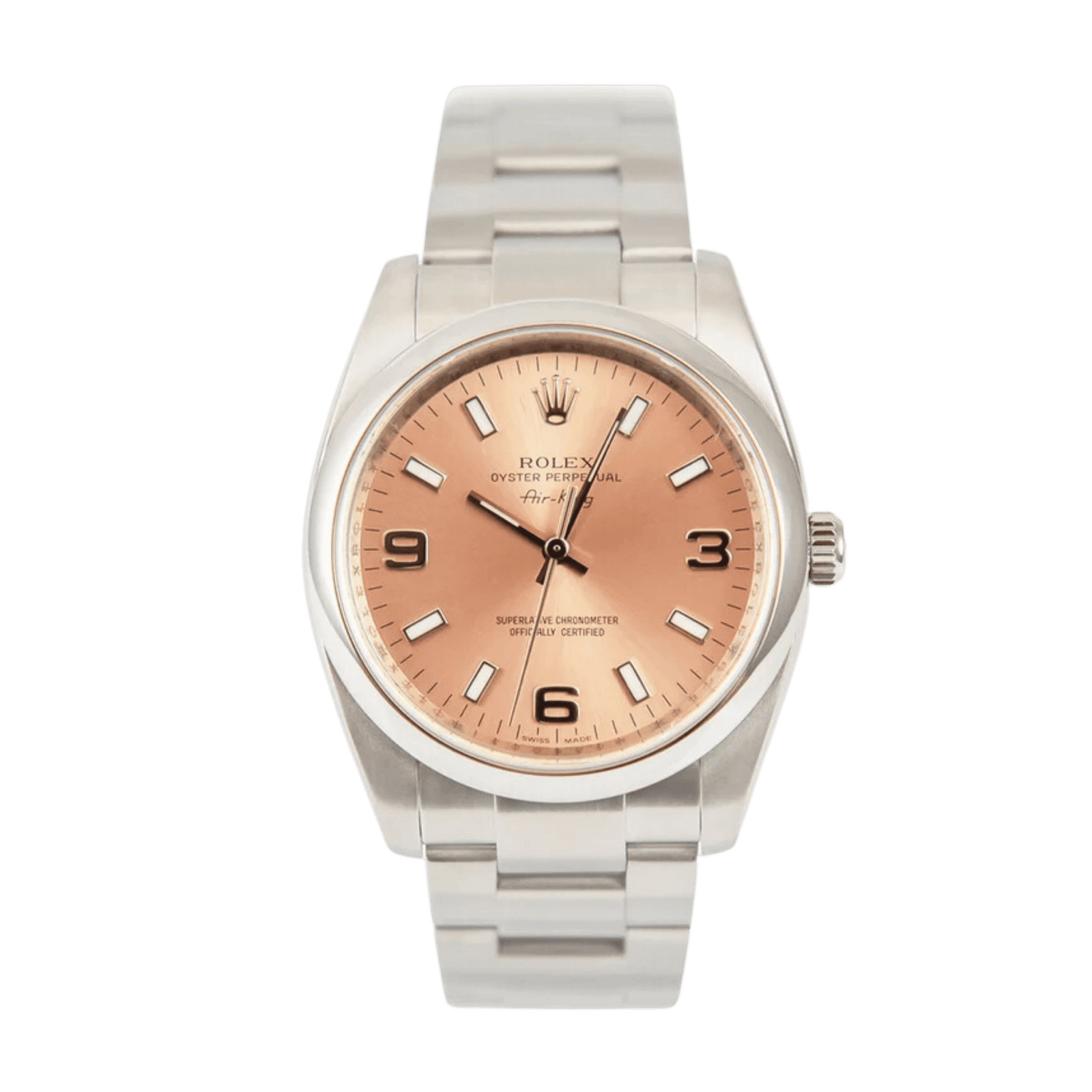 a64c33614e8c0f9f75698a0b4cd4b7c9.png Air-King Steel Salmon Dial 34mm - Image 1
