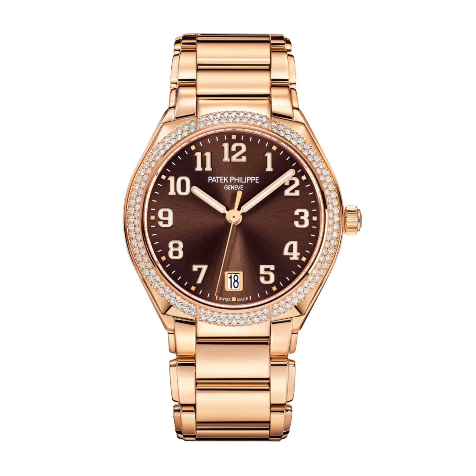 a6cf2c2471b184d6b3742a18dc528626.png Twenty-4 Rose Gold Diamond Brown Dial 36mm - Image 1
