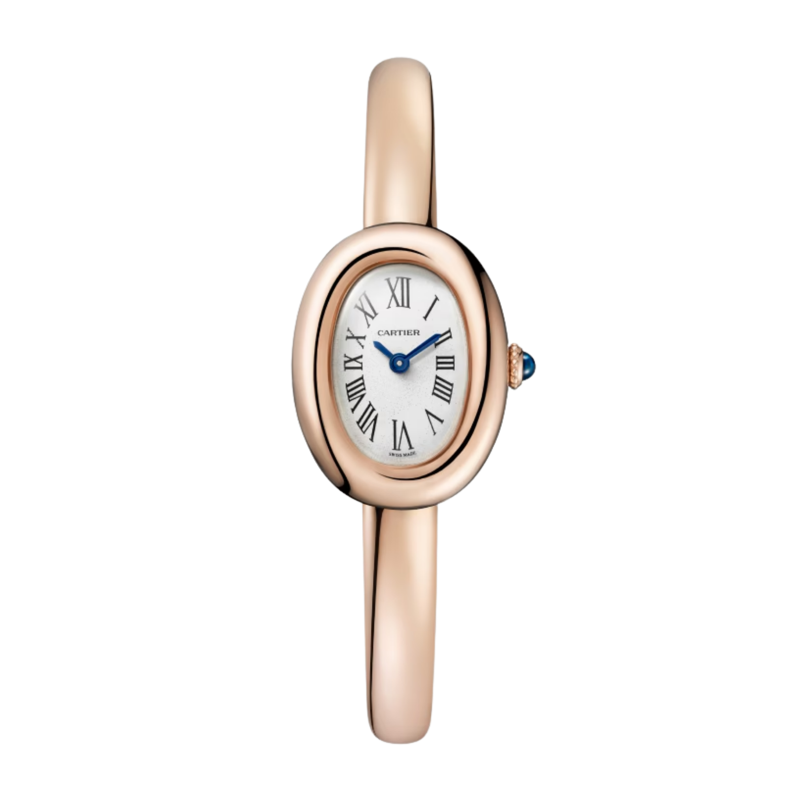 a8332c7cd1e241b8645fdb0cb059fd8d.png Baignoire de Cartier Rose Gold White Dial 18mm - Image 1