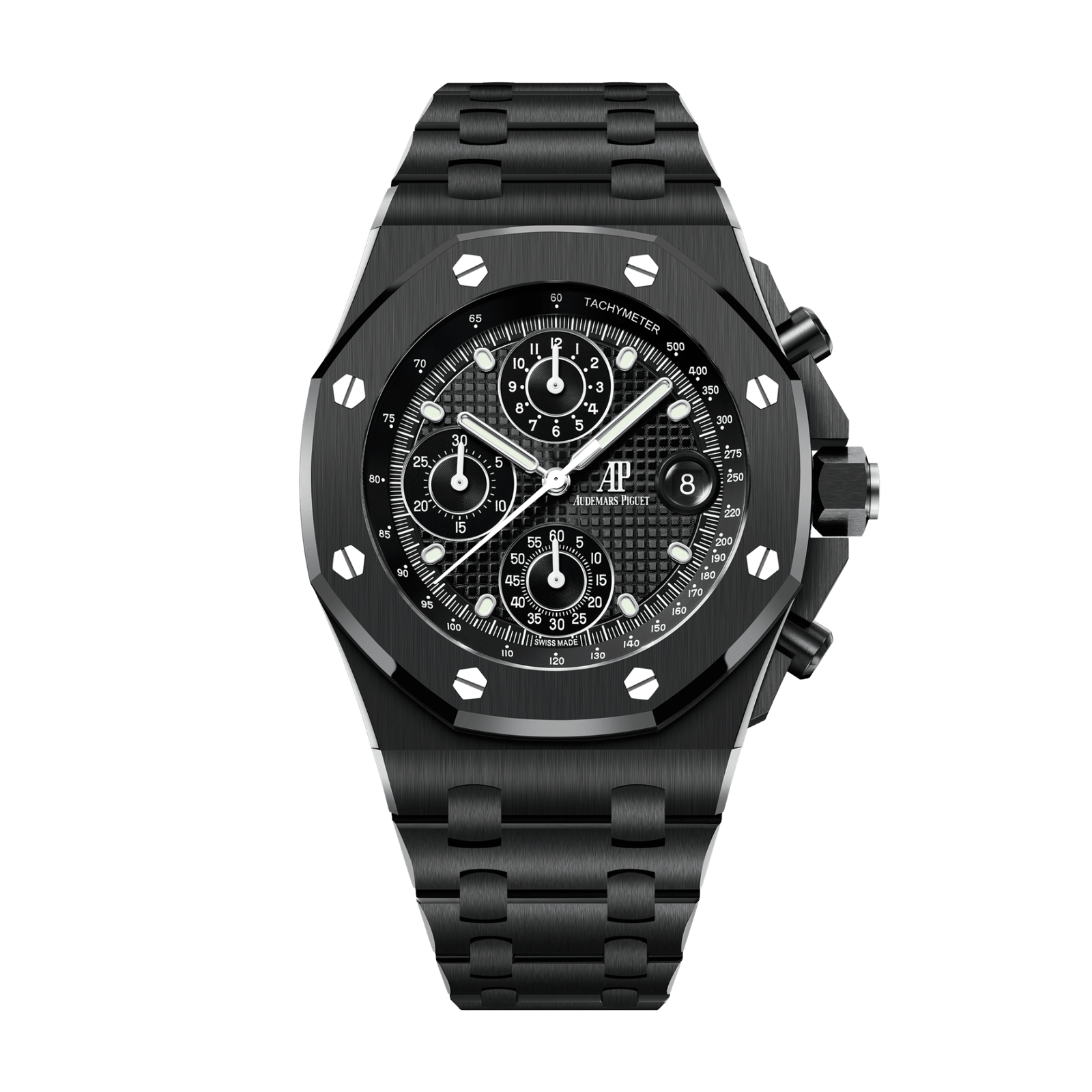 a971ac662d887db06d51f9ef4ef3fd1c.png Royal Oak Offshore Chronograph Ceramic Black Dial 42mm - Image 1