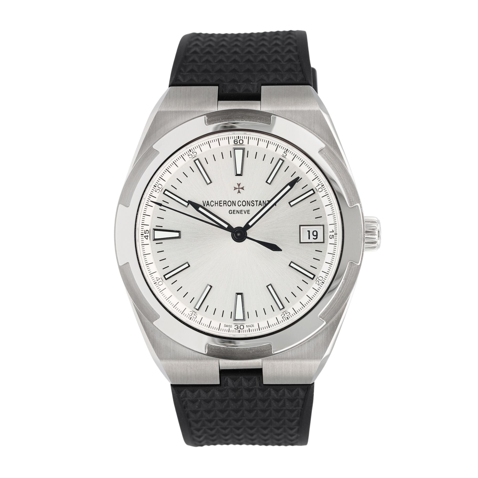 aa6c26beba727d0d3085b5361d9d6cd8.png Overseas Date Steel Silver Dial 41mm - Image 1