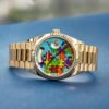 Day-Date Yellow Gold Multi-Color Puzzle Dial 36mm - Image 2