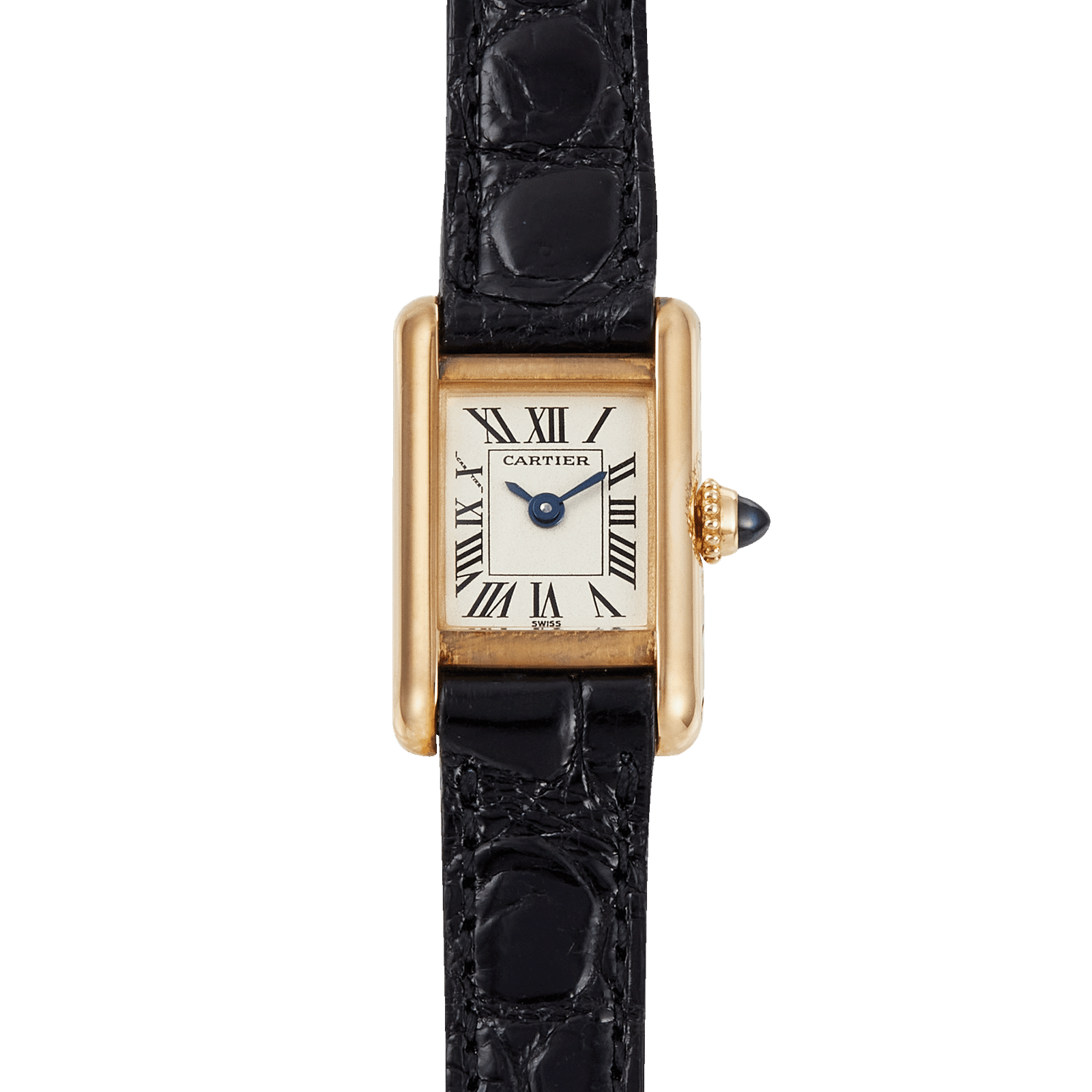 abf0431d0dc7a20ad1335707b2f8d4e5.png Tank Mini Yellow Gold Quartz White Dial 16mm - Image 1