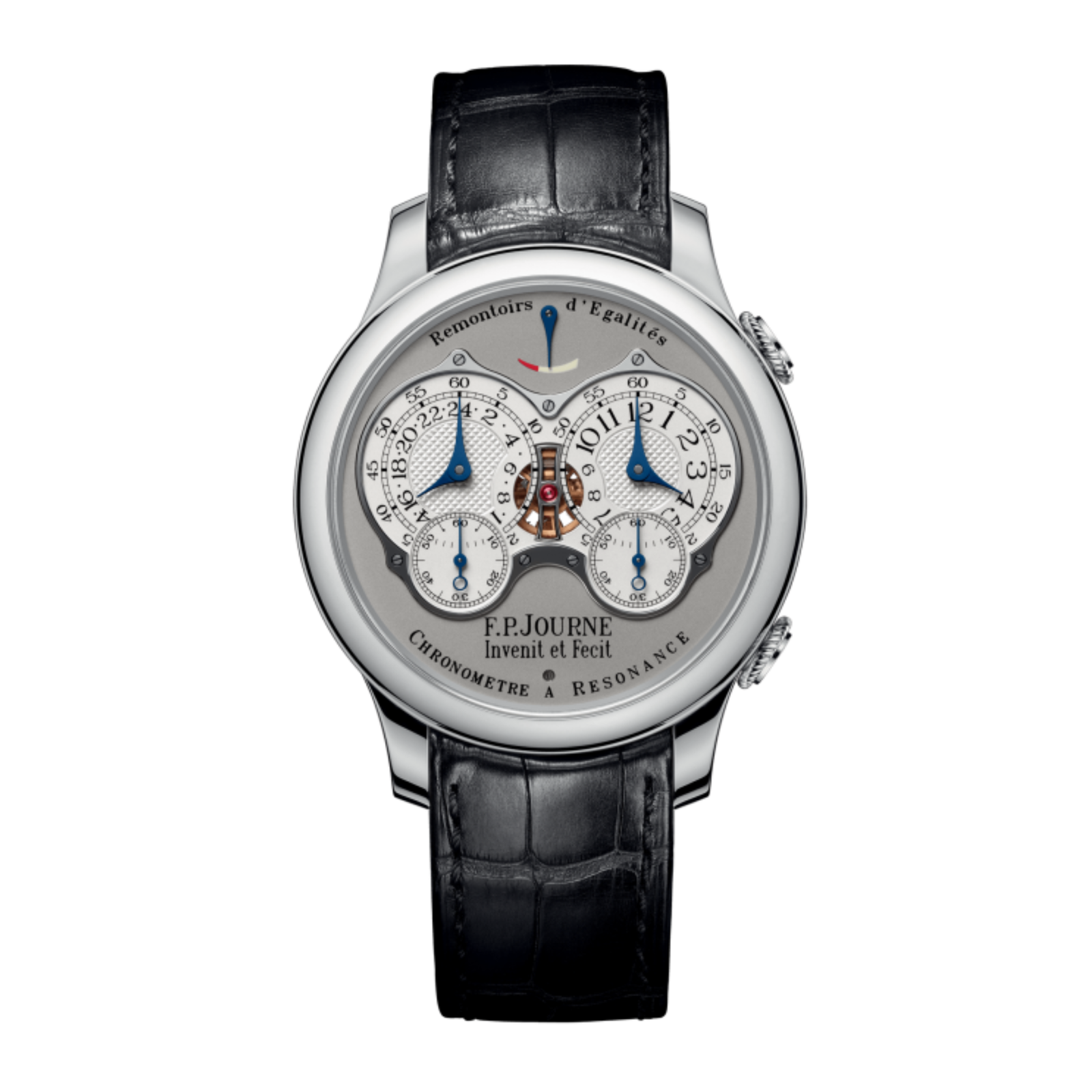 ac70ea0a3dee43aa94970f7bb9bb0957.png Chronomètre à Résonance Platinum White Silver Dial 40mm - Image 1