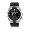 Overseas Dual Time Steel Black Dial 41mm