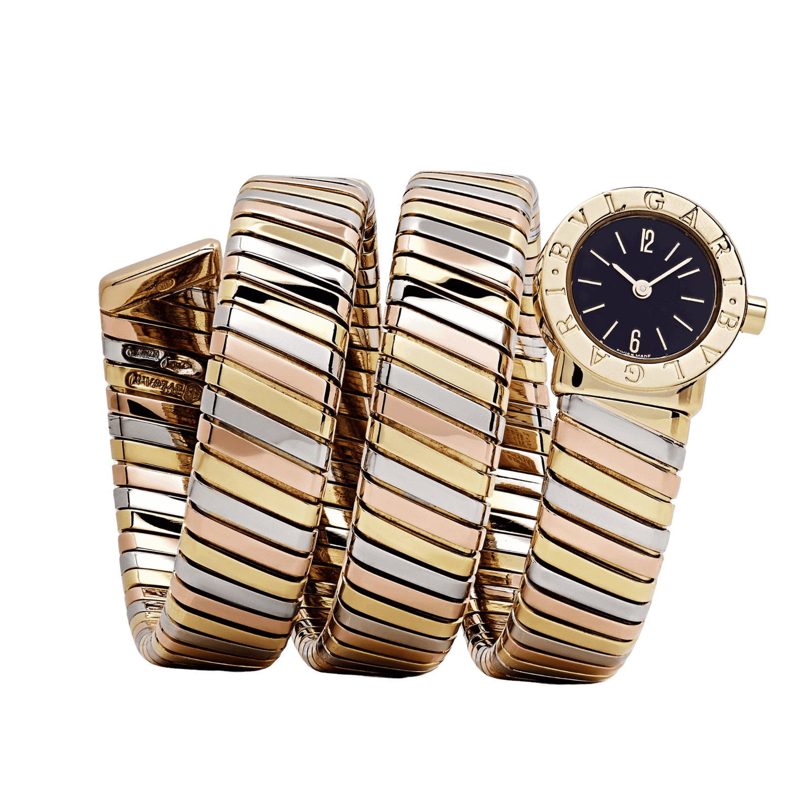 ae8f58dbcf32ad039e6f613213de70b9.png Serpenti Tubogas Tri-Color Black Dial 19mm - Image 1