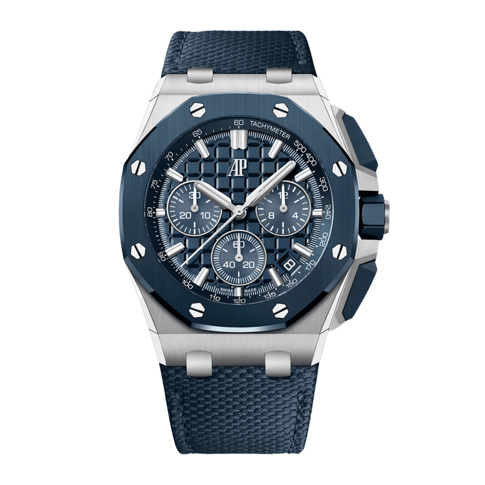 b089a23a7b7a268702b9af07db9dc146.png Royal Oak Offshore Steel Blue DIal 43mm - Image 1