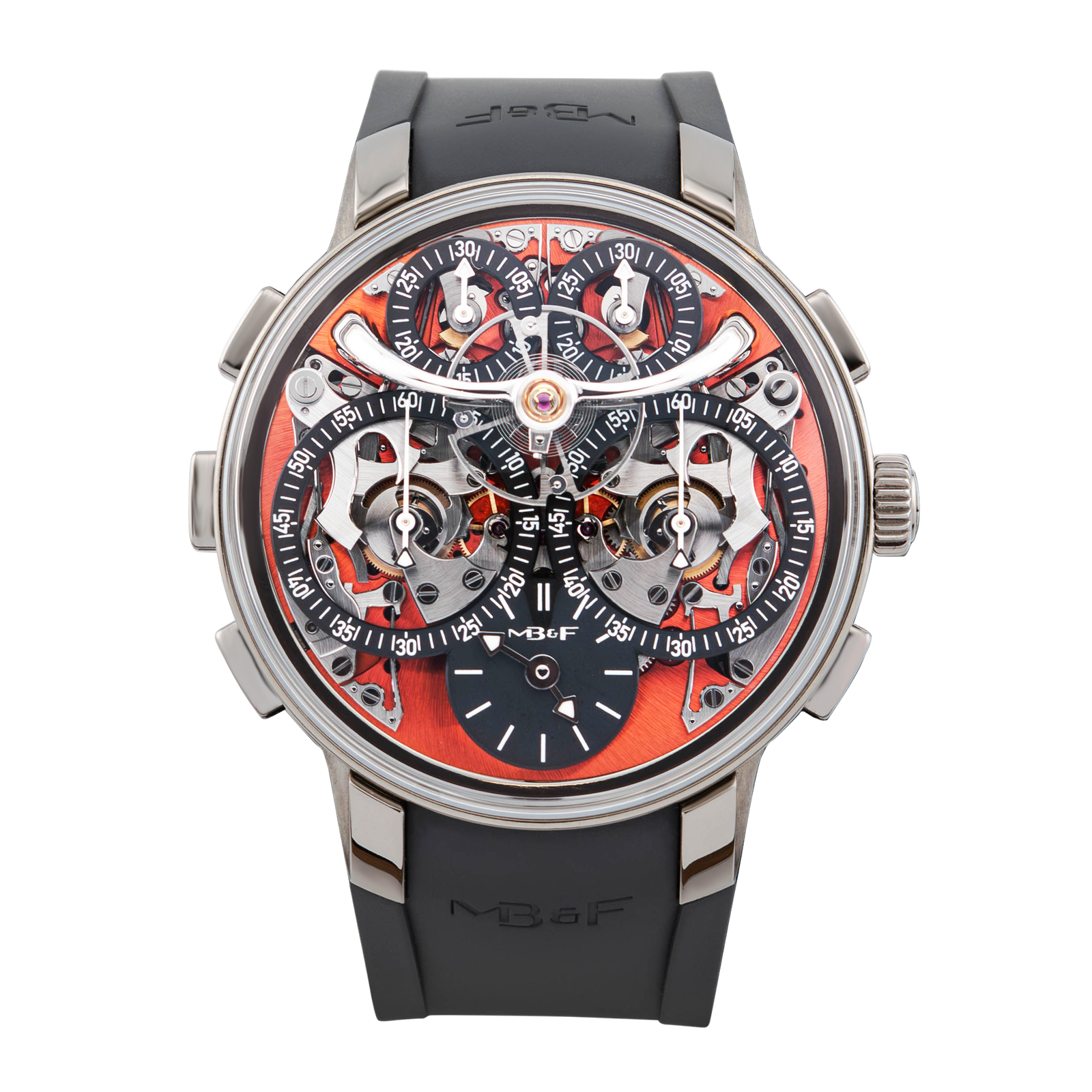 b28866e2acf937acfc046d9928389f47.png Legacy Machine Sequential Evo Zirconium Orange Dial 44mm - Image 1