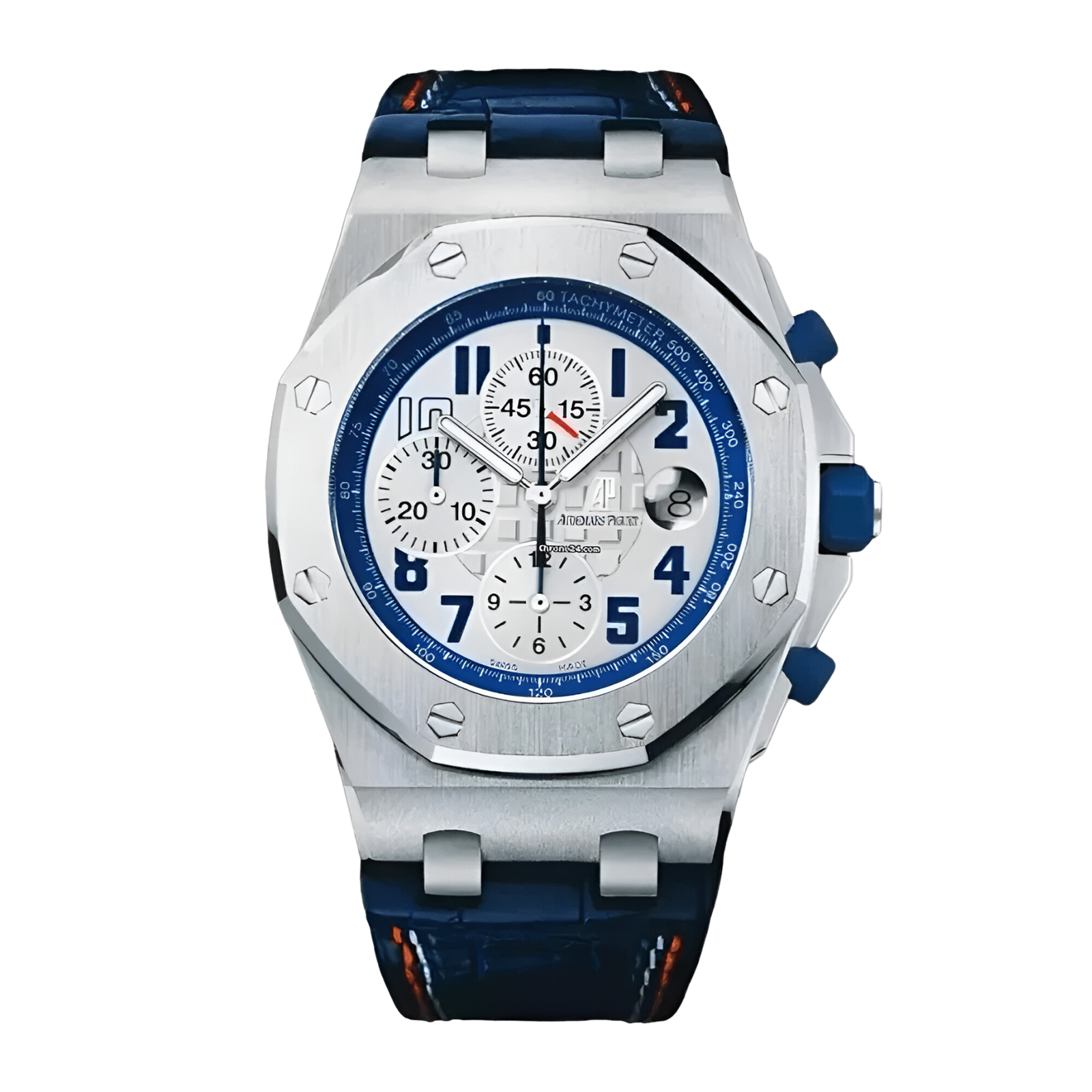 b32730902c87b8cf97e6ddd8f29f4daa.png Royal Oak Offshore Royal Oak OffShore "Sachin Tendulkar 10" Steel Silver Dial 42mm - Image 1