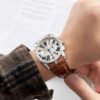 Excalibur Chronograph Steel Silver Dial 42mm - Image 2