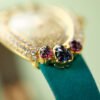 Vintage Baignoire de Cartier Yellow Gold Diamond Pave Dial 26mm - Image 4