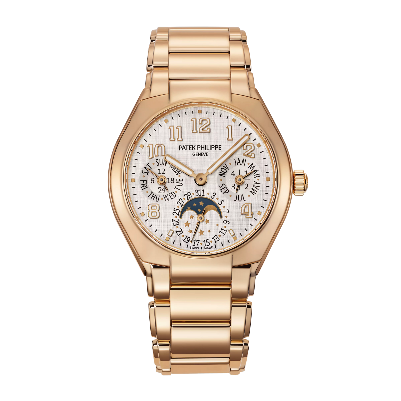 b5d94d5e5f6f30e31f204cda40e6b97e.png Twenty~4 Perpetual Calendar Rose Gold Silver Dial 36mm - Image 1